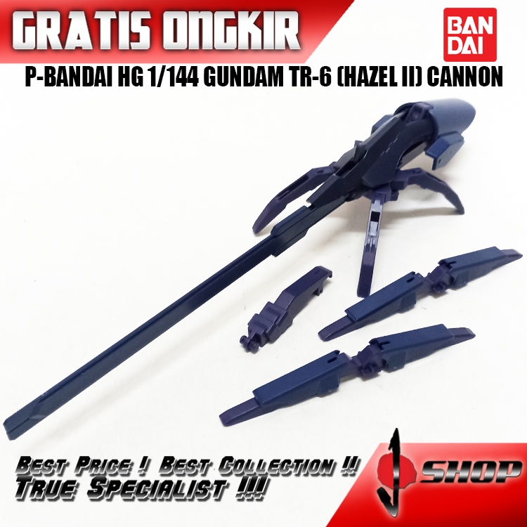 P-BANDAI HG 1/144 GUNDAM TR-6 (HAZEL II) CANNON LTDHG180