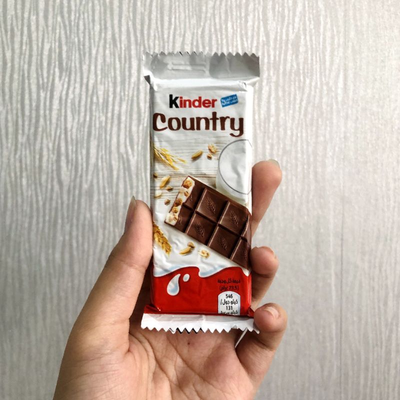 coklat kinder country kinder cereal diet chocolate original impor import mini kinder cereal coklat d