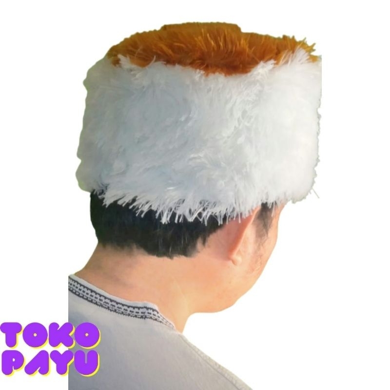 peci kupiah bulu lembut