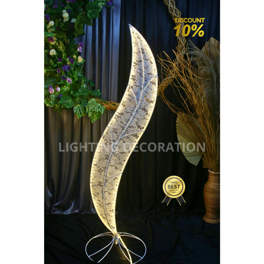 STANDING LAMPU DAUN STANDING LAMPU KIPAS STANDING LAMPU DEKORASI ISI 1
