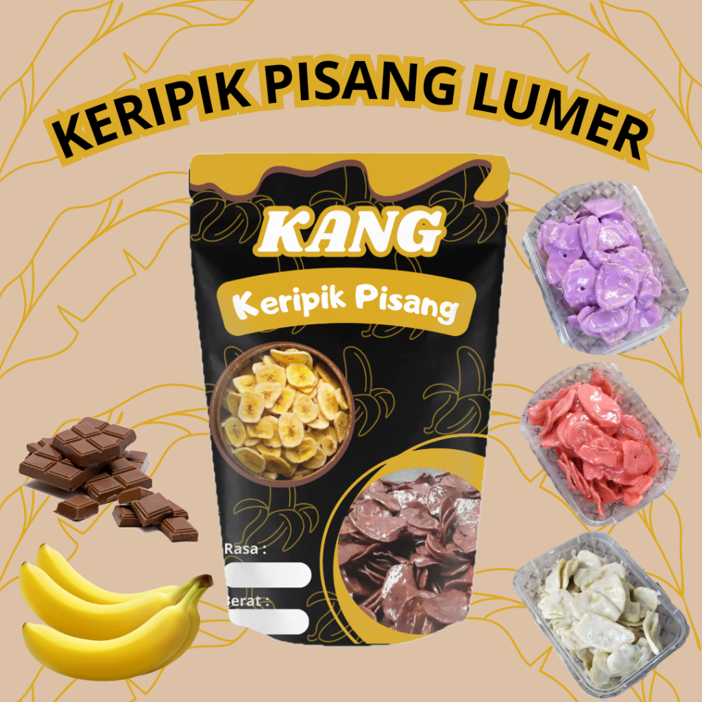 

cemilan murah keripik pisang lumer makanan ringan kripik pisang rasa tiramisu 100 gr