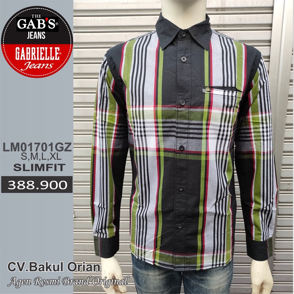 Kemeja Pria Gab's Gabrielle Original Reguler - LV11605