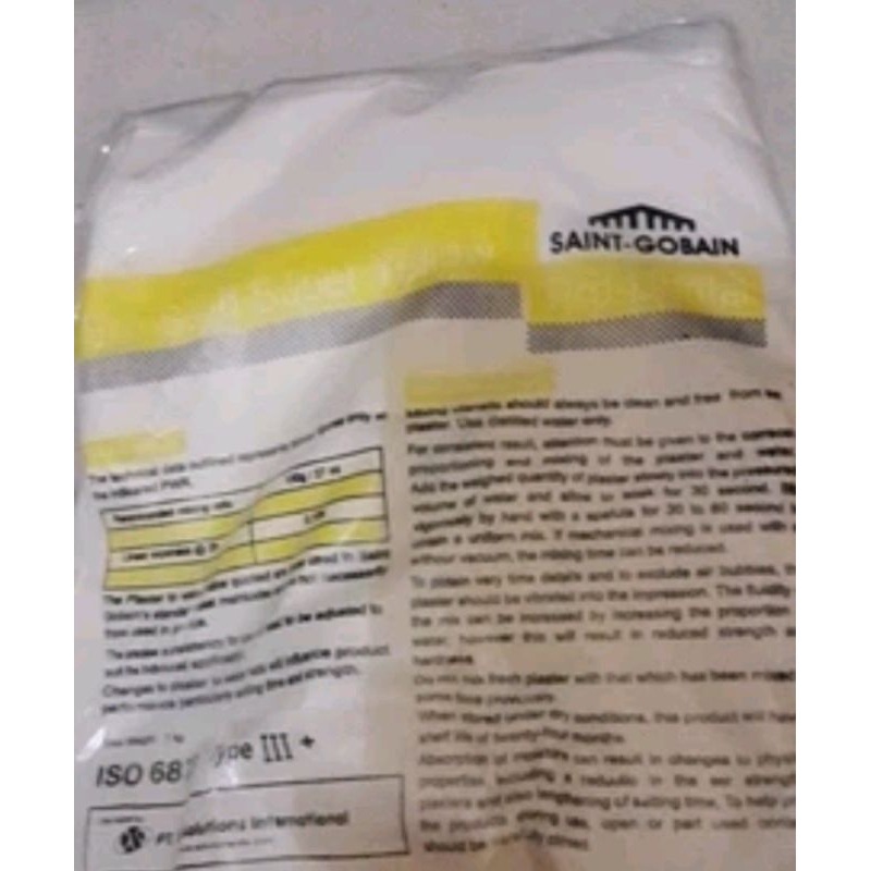 Gips kuning tipe 3 (III)