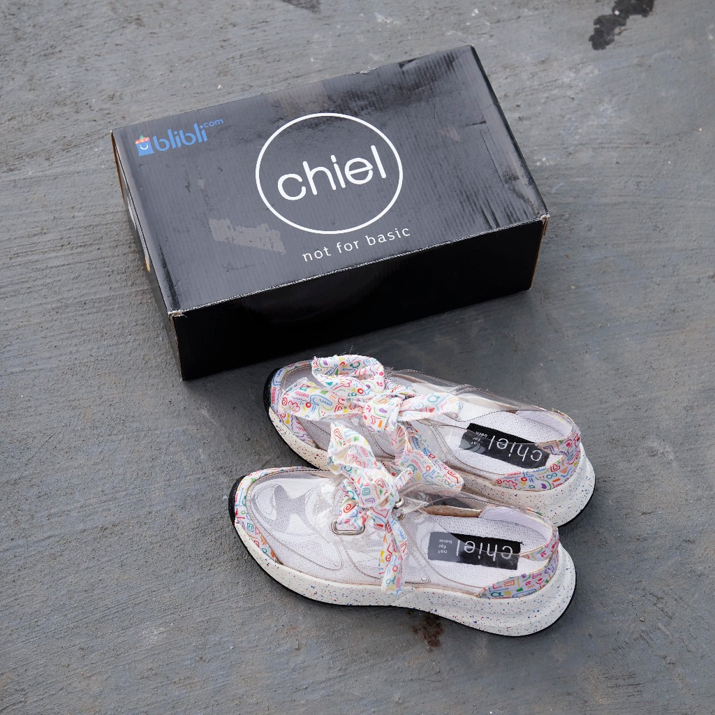 Chiel Alsa Abstract Original Shoes Sepatu Sneakers Casual Wanita