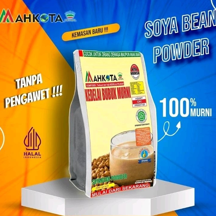 

KEDELAI BUBUK MURNI 400g PRODUKSI REMBUN MAHKOTA