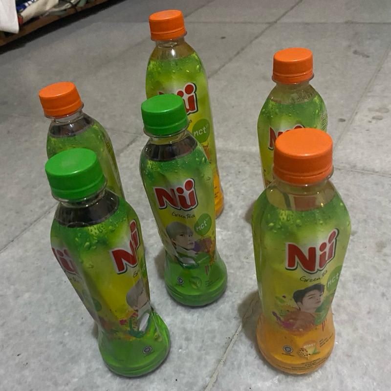 

NuGreenTea x NCT Bottle (Jungwoo, Johnny, Doyoung, Haechan, Taeyong)