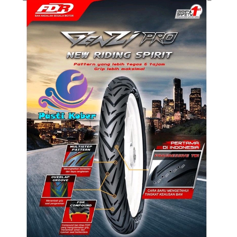 Ban FDR 90/80-17 Genzi Pro Tubeless