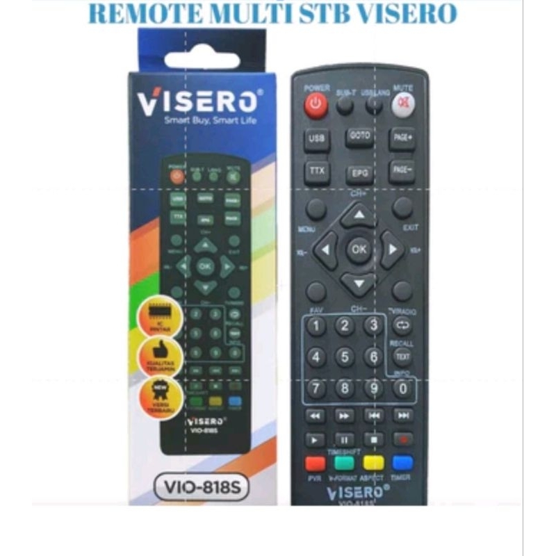 Remot set top bok universal