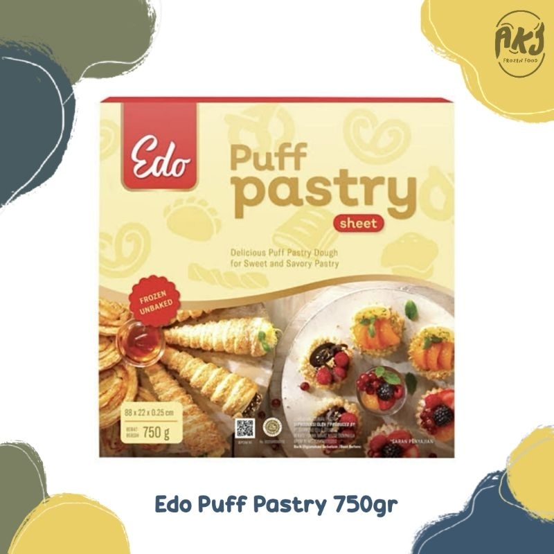 

Edo Puff pastry 750gr