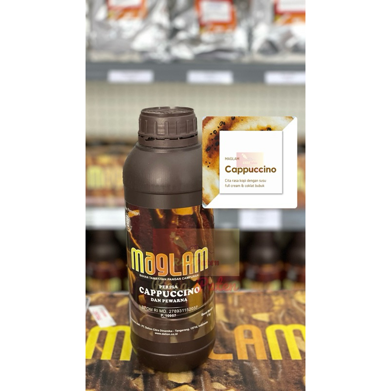 

MAGLAM CAPPUCCINO 1 kg Halal Perisa dan Pewarna BPOM RI MD