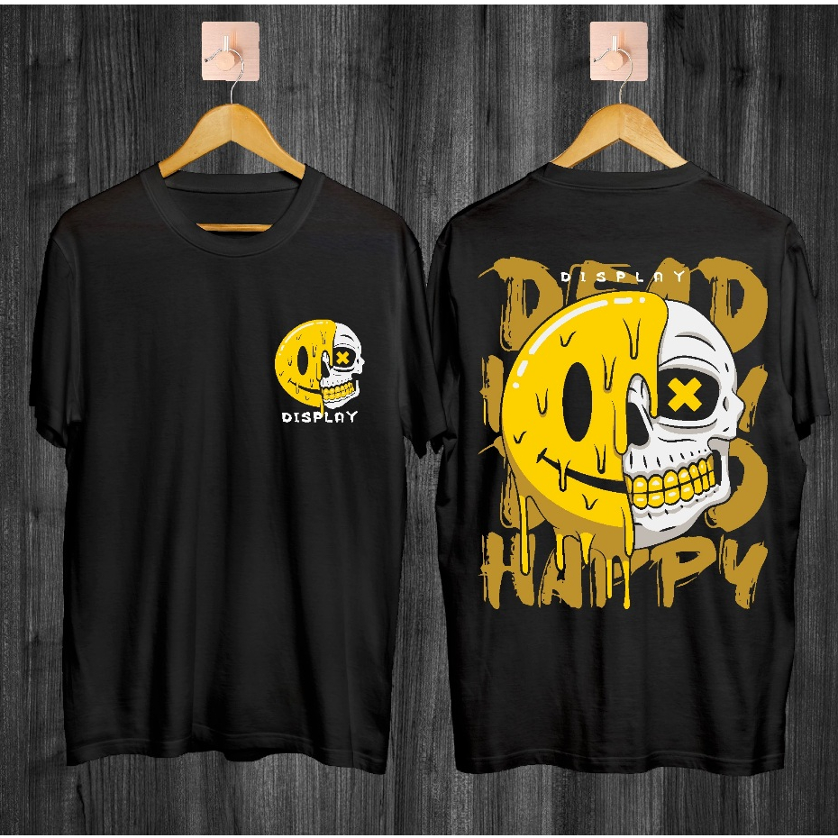 Kaos Tshirt Pria Terbaru Samurai Jepang Robot Warna Toska Distro Lengan Pendek Motif Sablon Bergamba