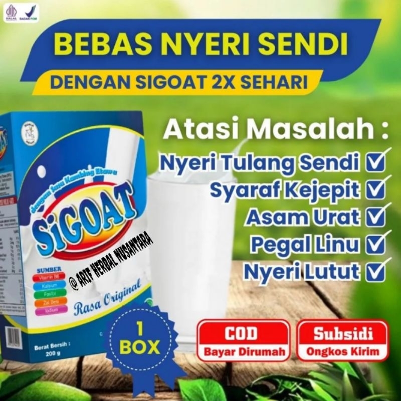 

Susu Kambing Etawa Sigoat 200Gr | Sigoat Susu Kambing Etawa