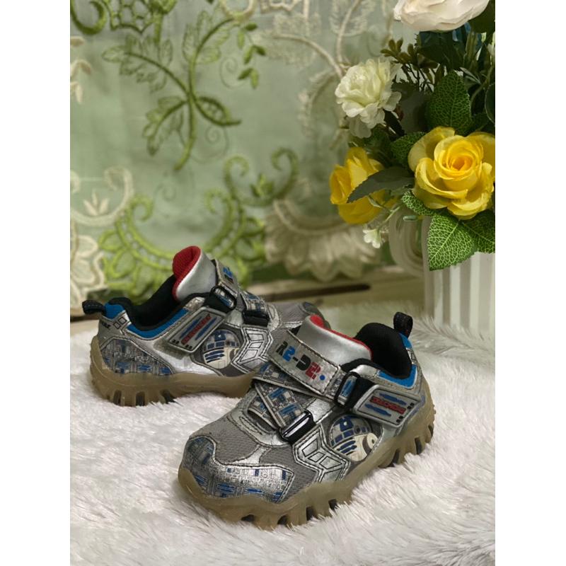 sepatu anak skechers light starwars preoved keren