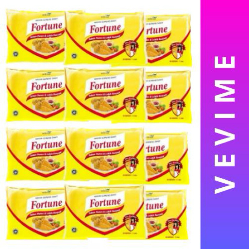 

Minyak Goreng Fortune Bantal 1 Liter 1 Dus 12 Pcs