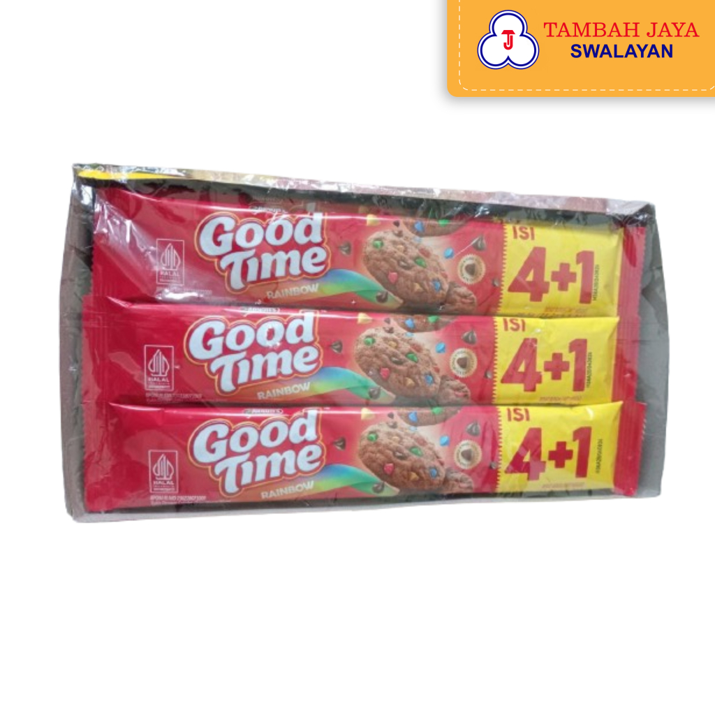 

Good Time Rainbow Chocochips Pack isi 12