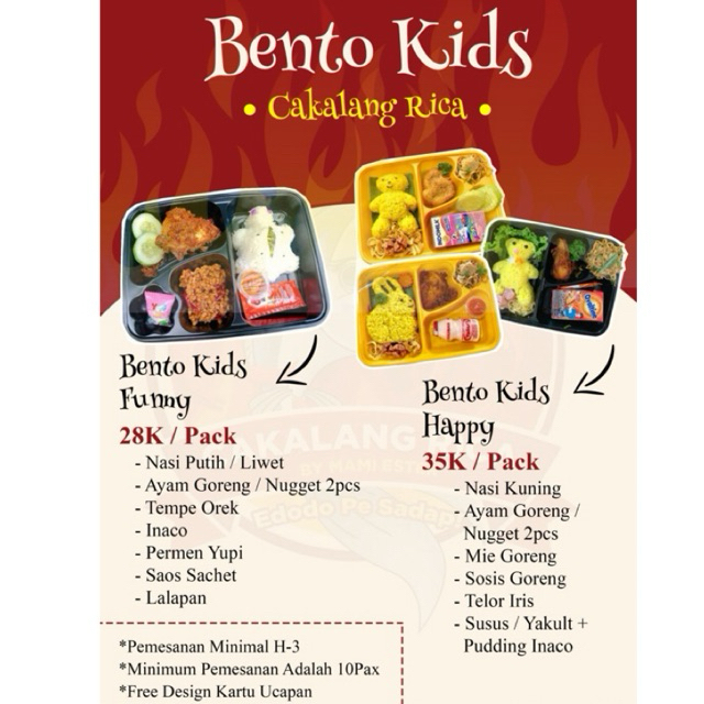 

Bento kids happy