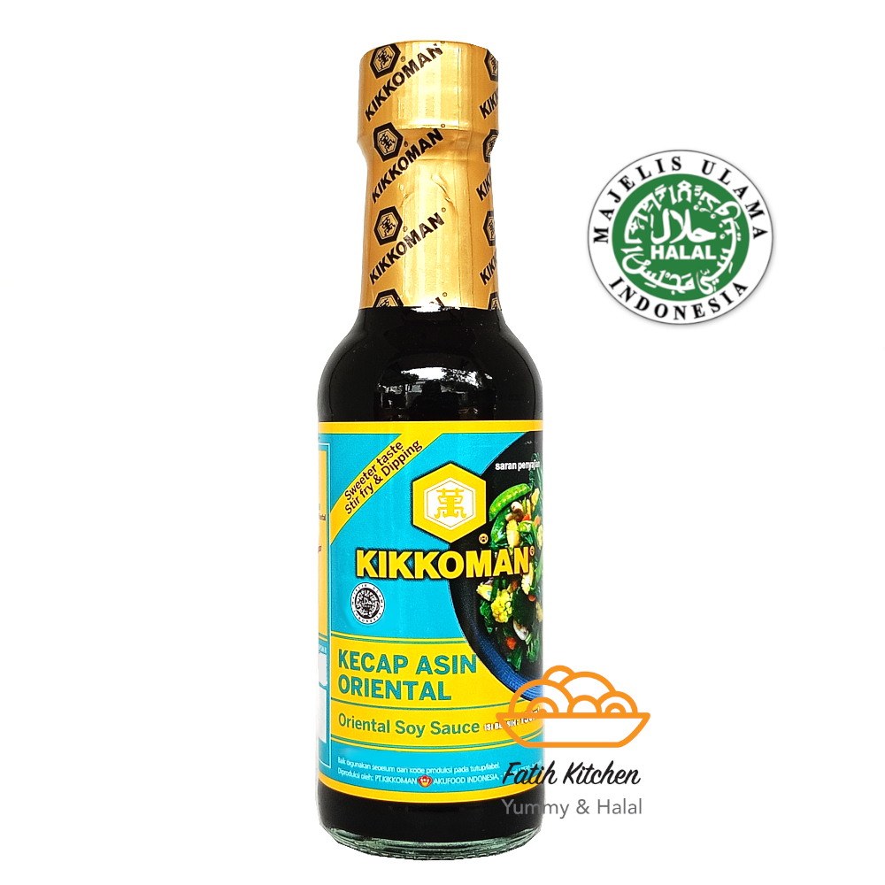 

Kikkoman Oriental Soy Sauce Halal 150 ml - Light Sauce