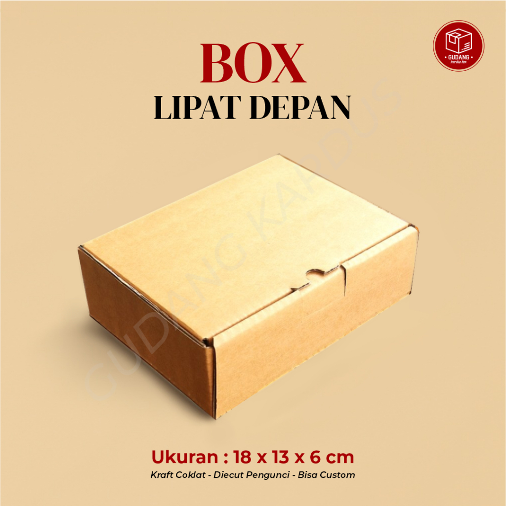 

Box DC LD (18 x 13 x 6 cm) Karton/Polos/Kardus/Hampers/Baju/Aksesoris/box