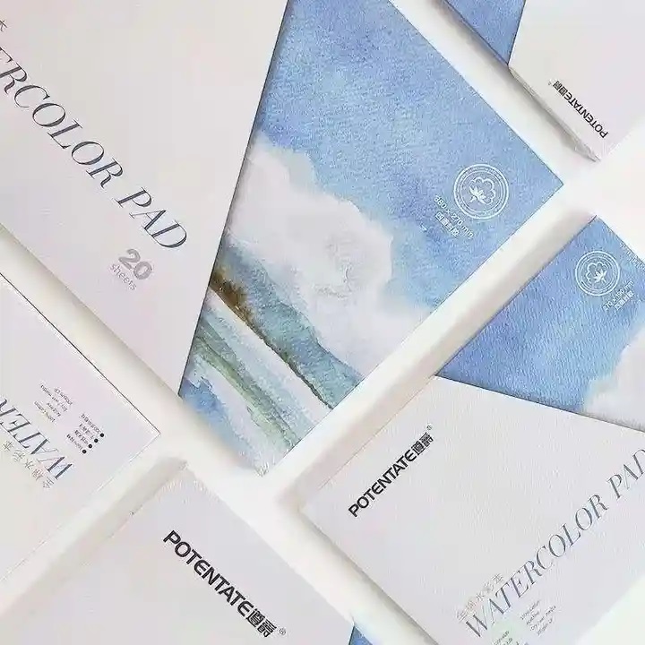 

Potentate Cotton Watercolor Paper Pad 27 x 39 cm Kertas Cat Air