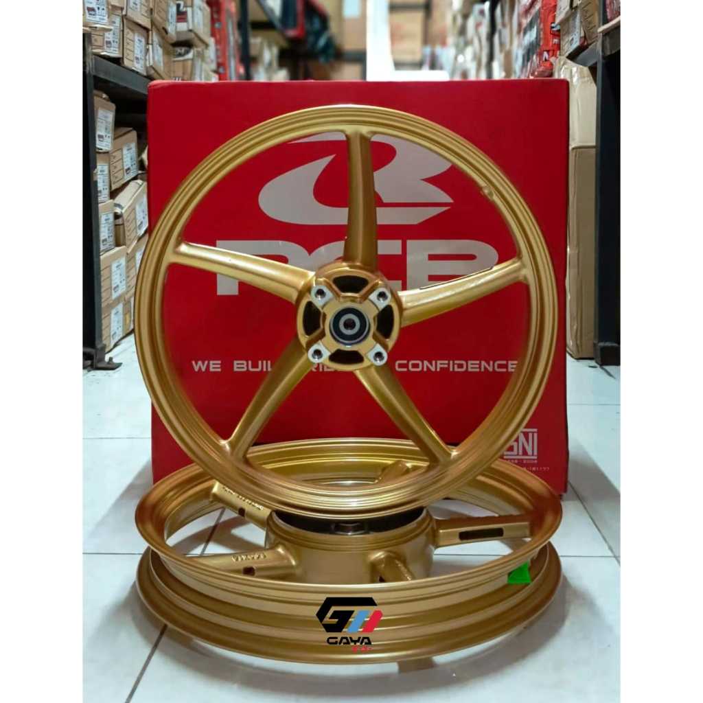Velg RCB Beat karbu Beat fi Scoopy Vario 110 Vario 110 fi Spacy palang 5 SP522 Gold original RCB