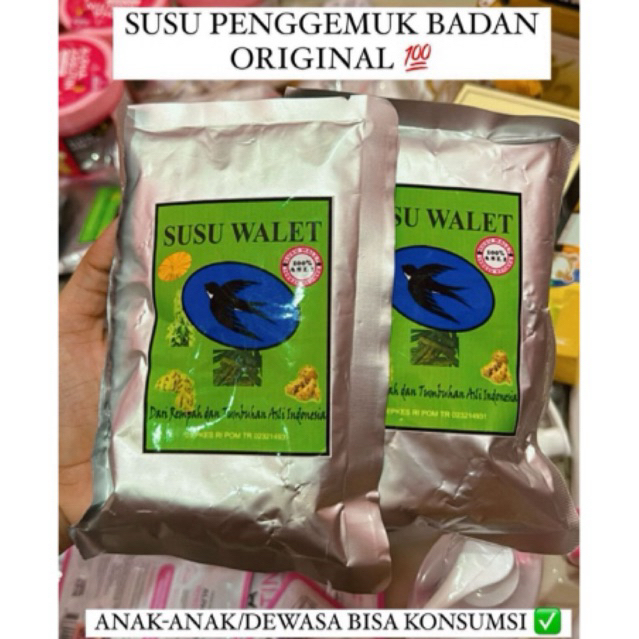 

Susu Wallet original susu penggemuk badan