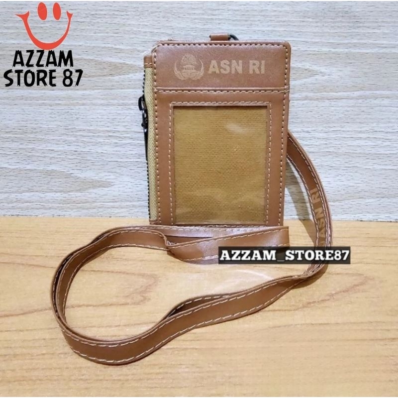 

Holder ID Card Tali Lanyard Name Tag Model Resleting Logo KORPRI ASN RI