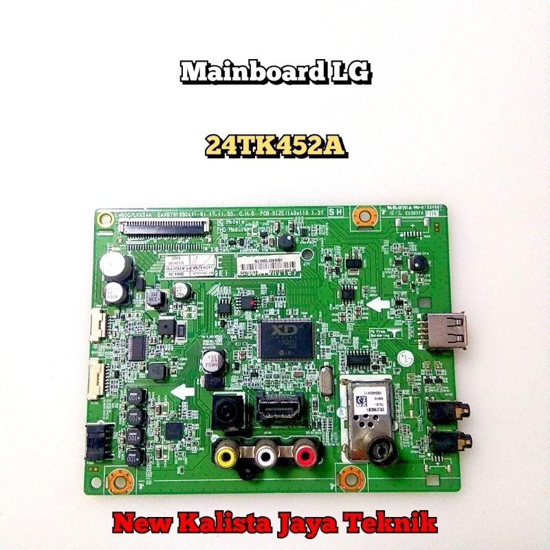 MAINBOARD LG 24TK425A ORIGINAL EAX67919904 MB LG 24TK425A MOTHERBOARD 24TK425a MAINBOARD TV LG 24TK4
