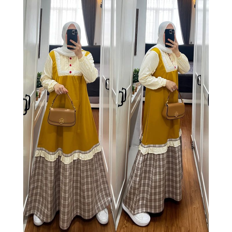 New Syaina Dress ori semut