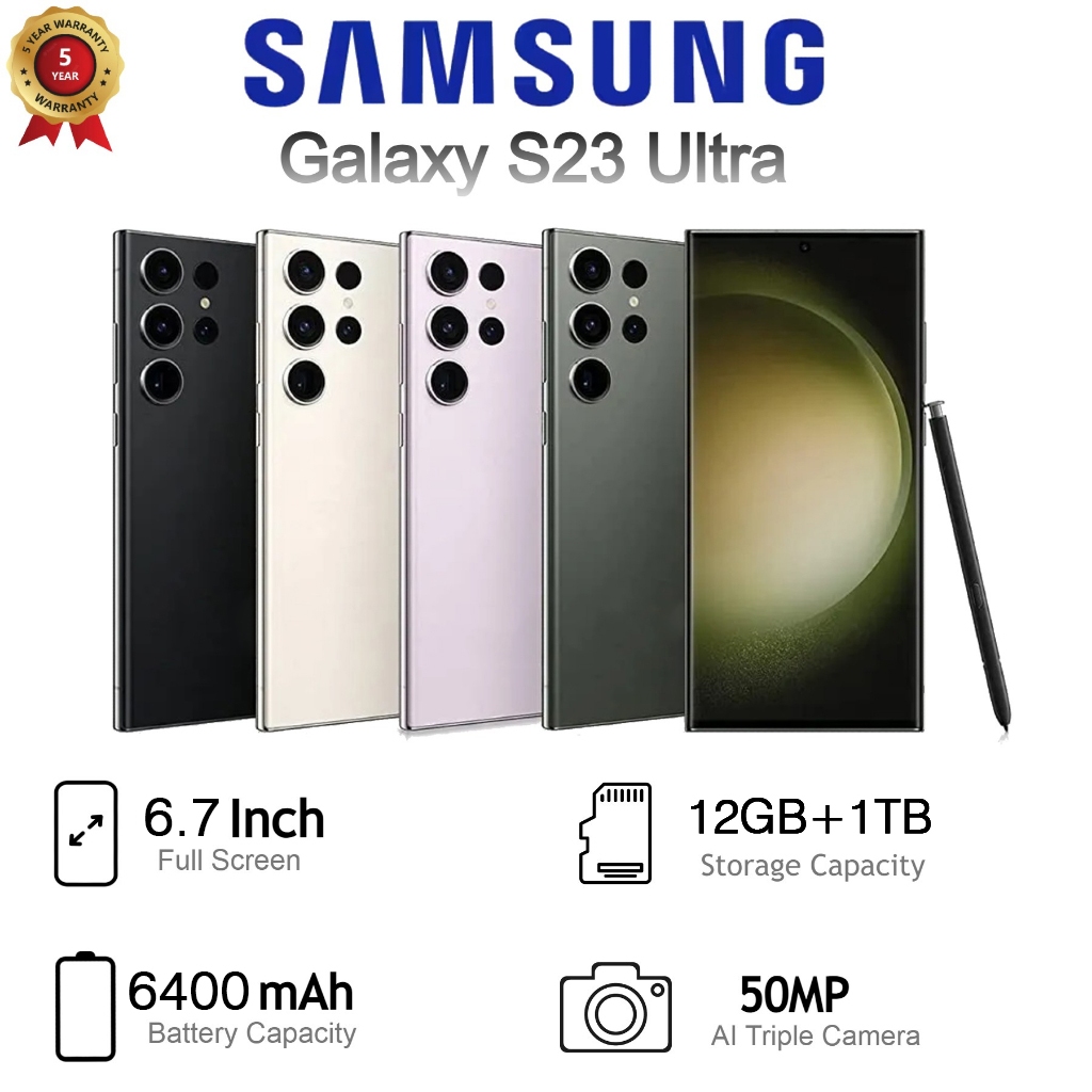 Samsung Galaxy S23 Ultra 512GB Android 13.0 Android Mobile Phone