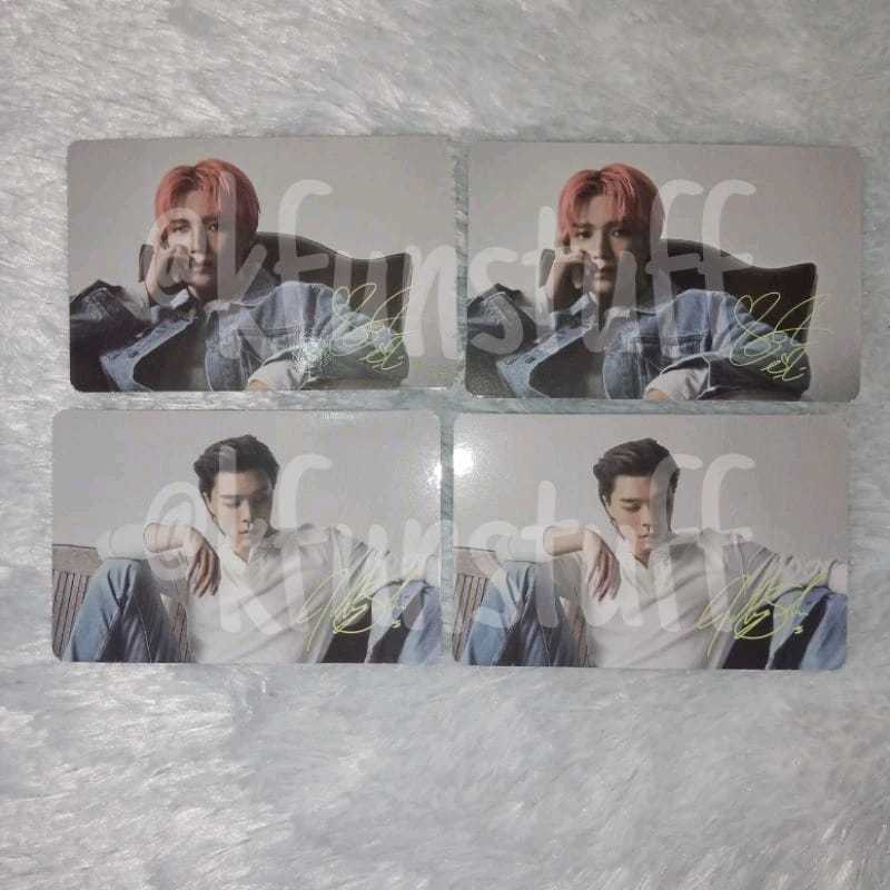 PHOTO CARD / PC NCT 127 X NATURE REPUBLIC COOL GUY DENIM VERSION TAEYONG JOHNNY