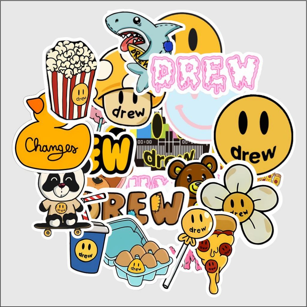 

Sticker Tempel "Sticker Pack Drew House 40pcs