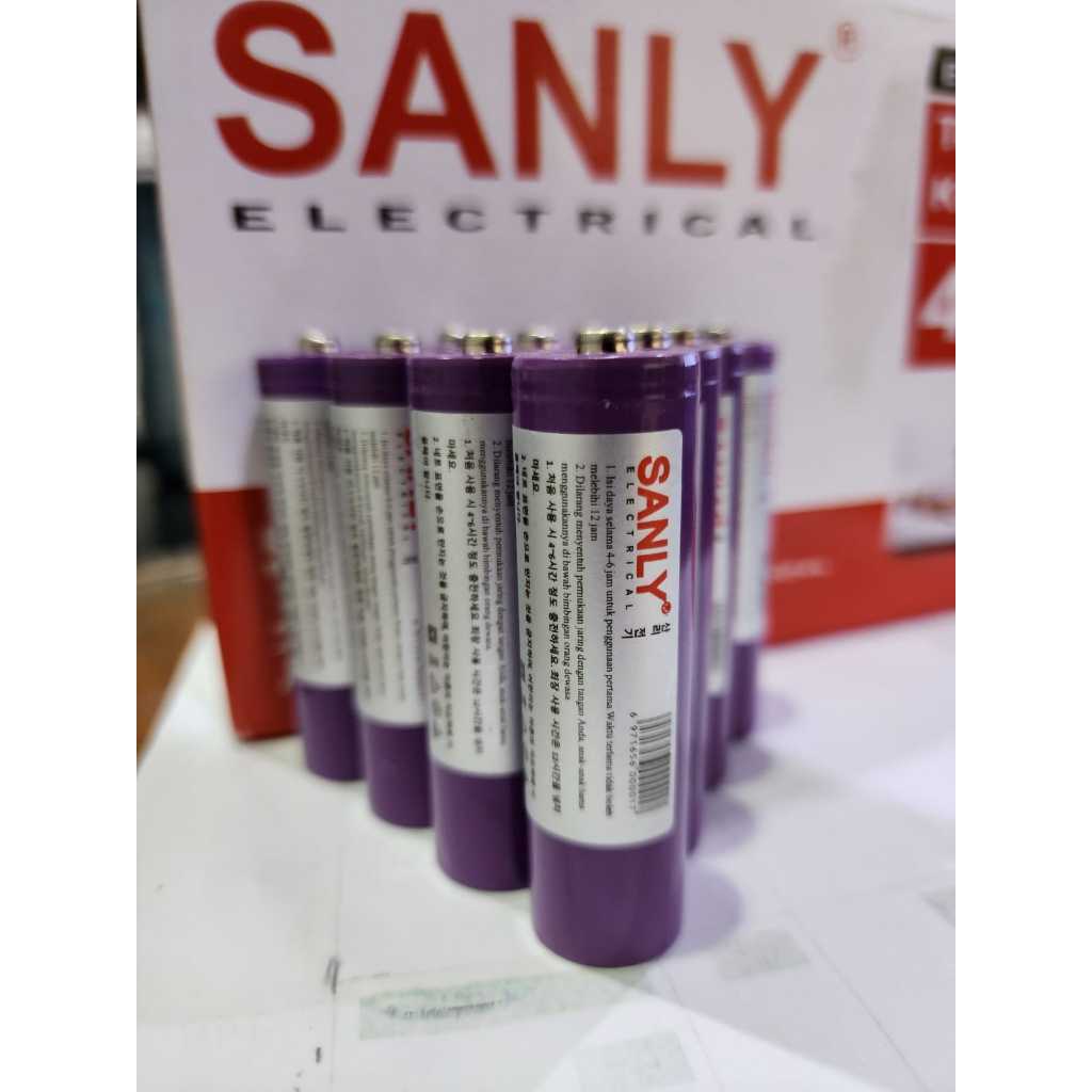 Baterai 18650 1200 mah Asli Battery Rechargeable Buatan Korea