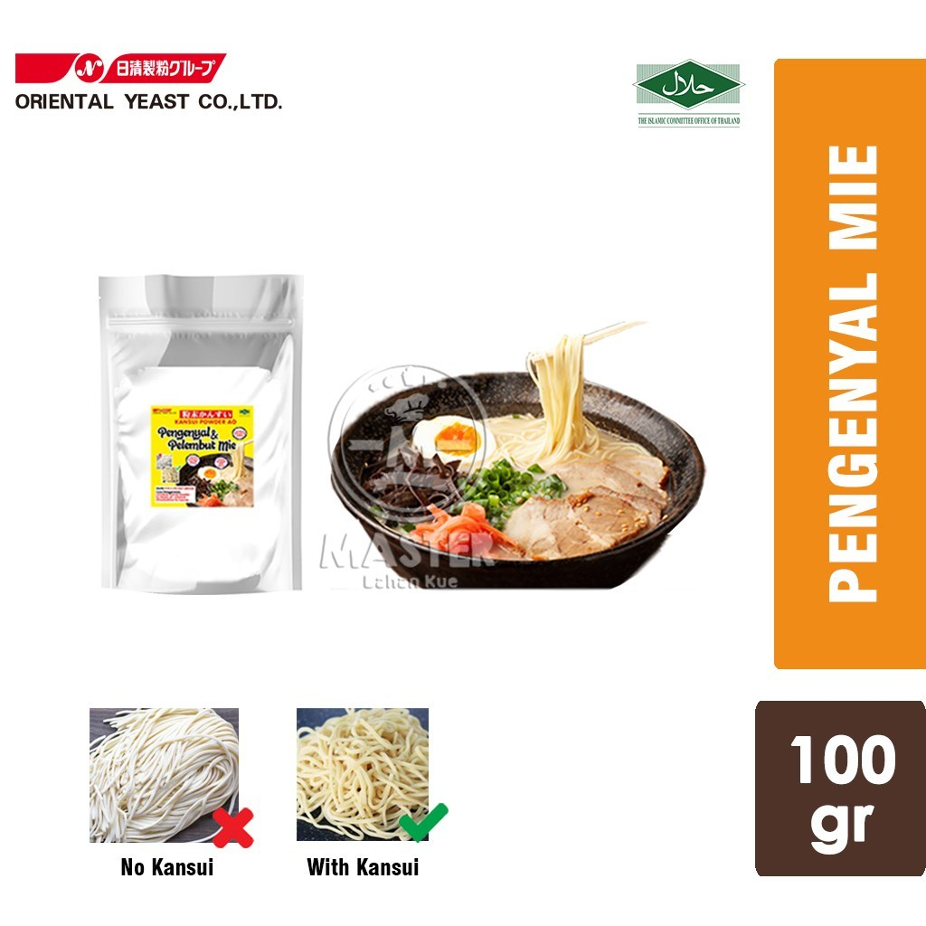 

Pengenyal Pelembut Mie Ramen / Kansui Powder AO [100 gr]