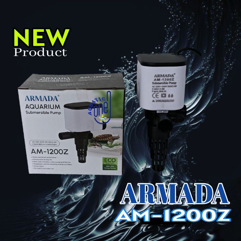 MESIN POMPA Z-SERIES 1200-Z  : Mesin pompa celup filter akuarium penyaring aquarium 1200 Z kolam sub