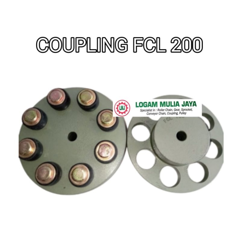 FLEXIBLE COUPLING FCL 200 FCL200 FCL-200 KOPLING FCL 200 FCL-200 FCL200 COUPLE FCL200 FCL 200 FCL-20