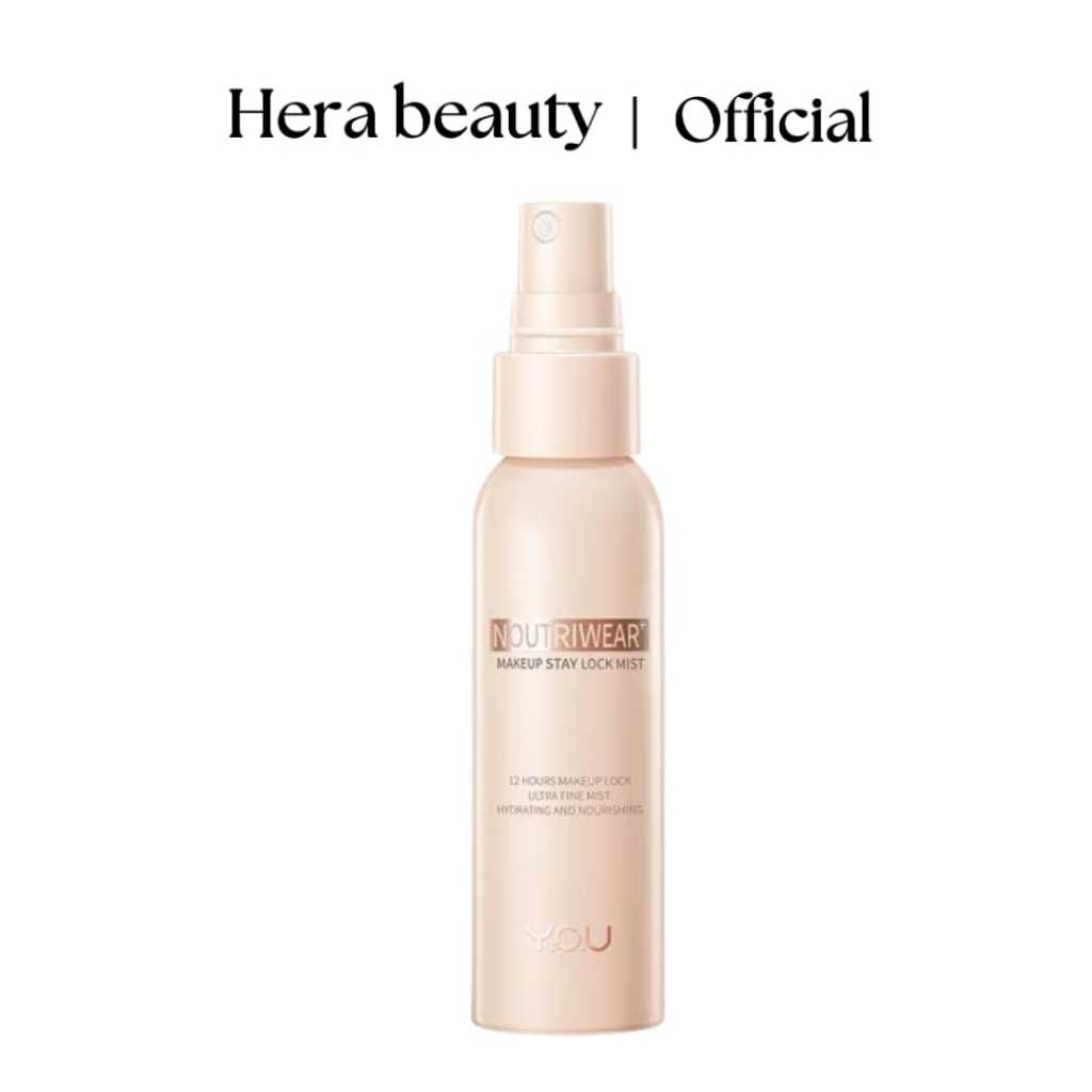 Y.O.U NoutriWear+ Makeup Stay Lock Mist | Setting Spray | Oil Control | Hydrating & Nourishing | Tah