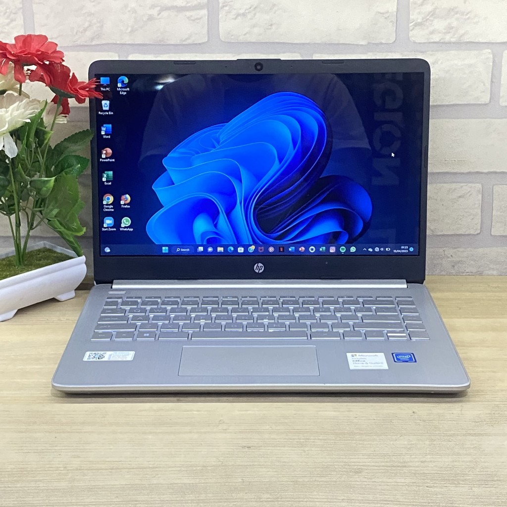 HP 14S DQ0508TU N4120 SSD  SILVER