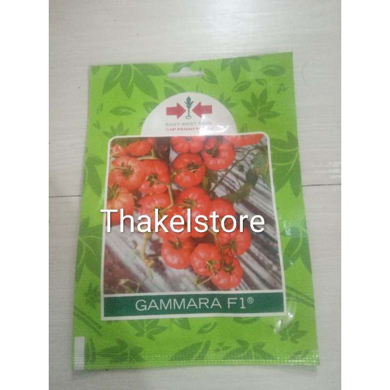Benih tomat beef keriting mawar gammara f1 150 butir merek cap panah merah
