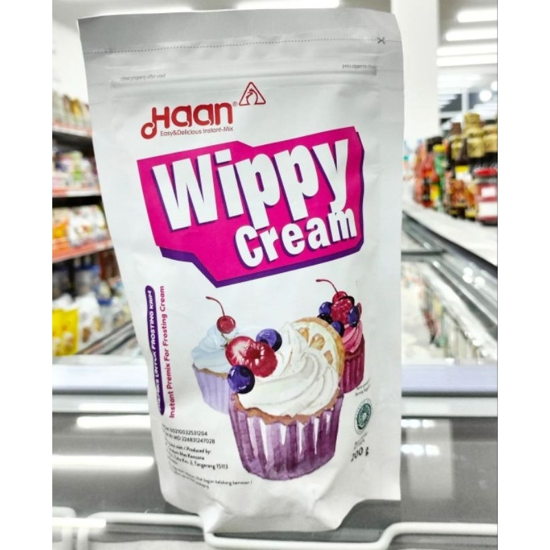 

Haan Wippy Cream 200gr