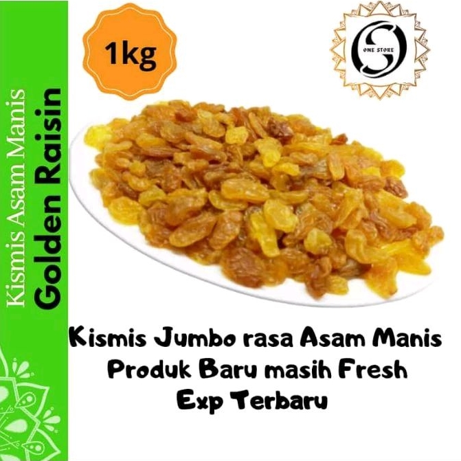 

KISMIS GOLDEN RAISIN/ ASEM MANIS 1KG