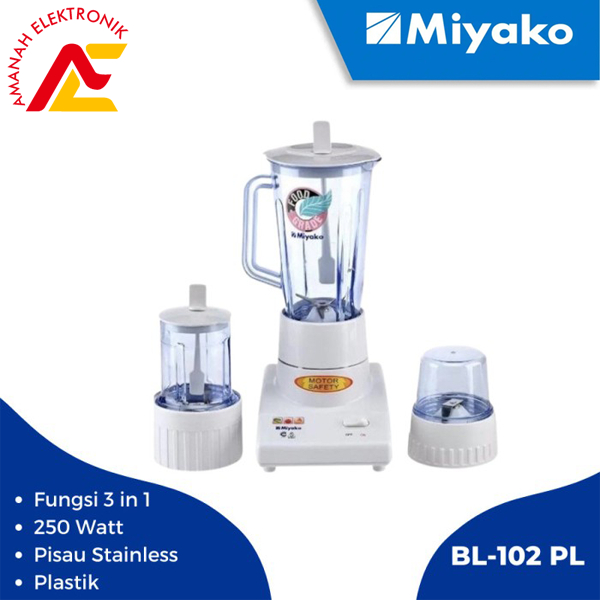 BLENDER 3 IN 1 MIYAKO 102 PL