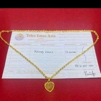 kalung wanita kekinian