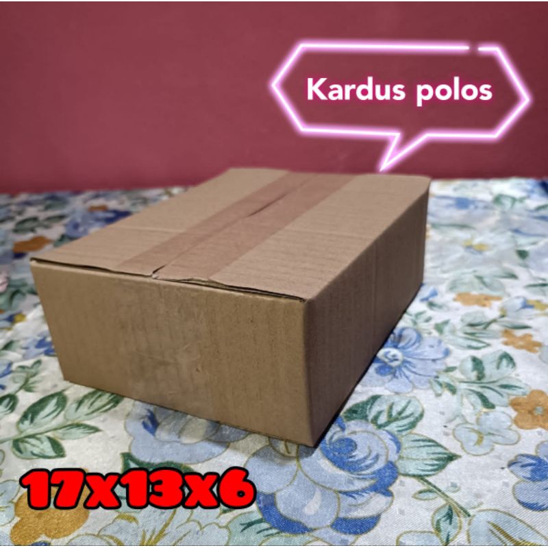 

kardus polos 17x13x6 kardus packing kardus kecil