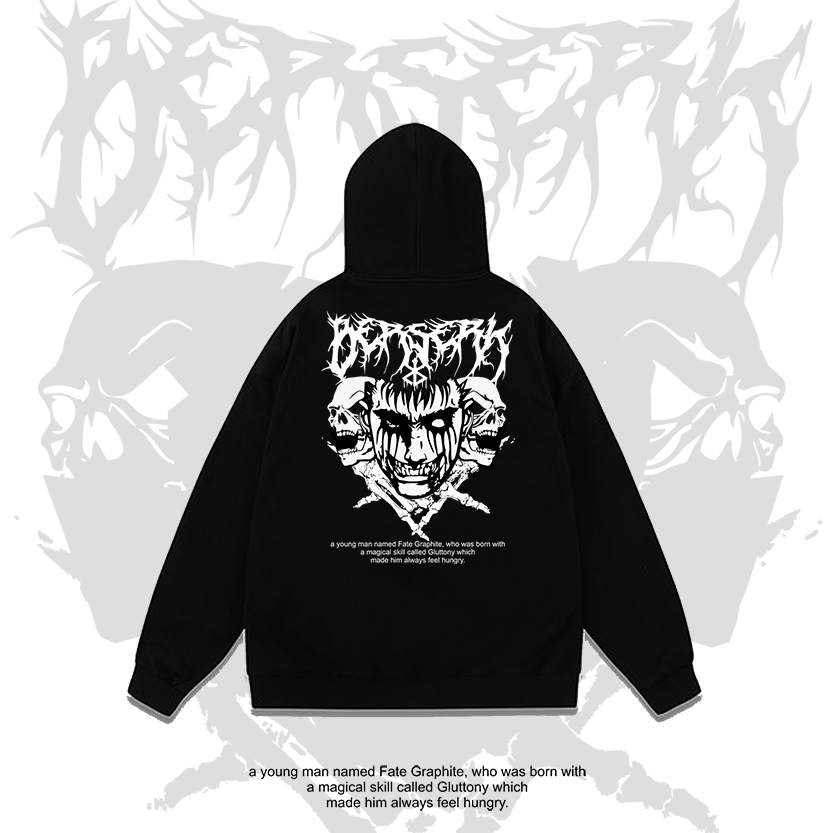 hoodie anime - berserk exclusive edition - hoodie jumper