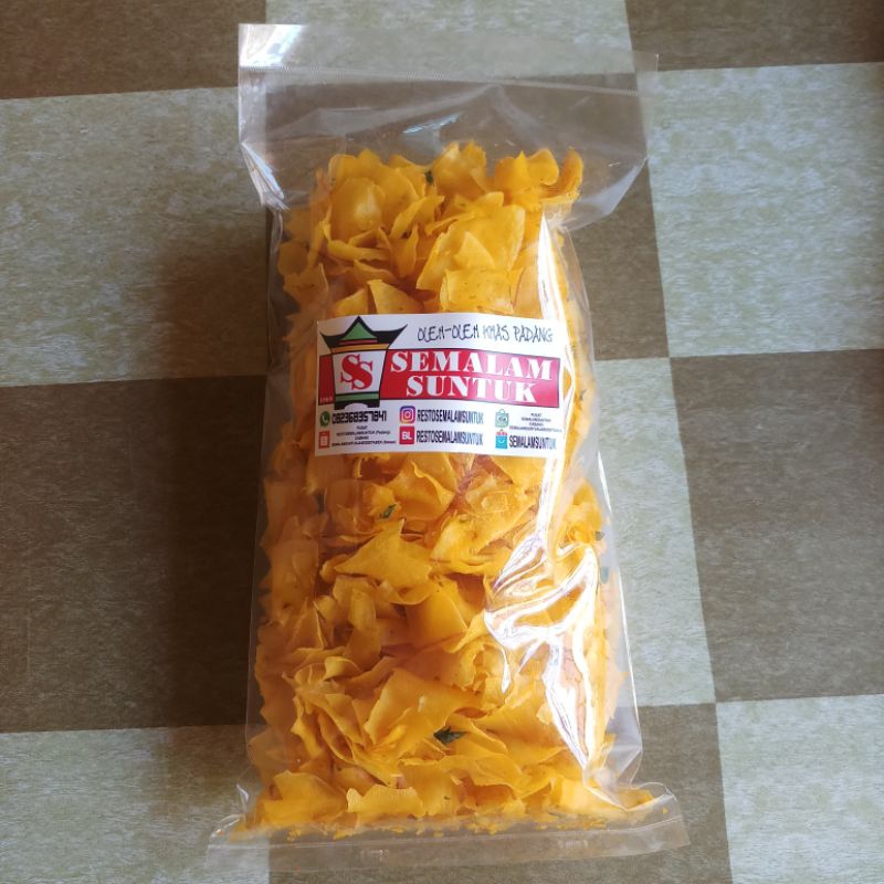 

Keripik Sanjai Bumbu Kuning Keriting - Semalam Suntuk