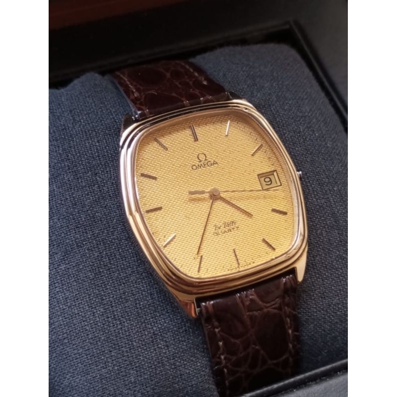 Omega De Ville Cal 1332 Ref 192 0046 Quartz Gold Plated