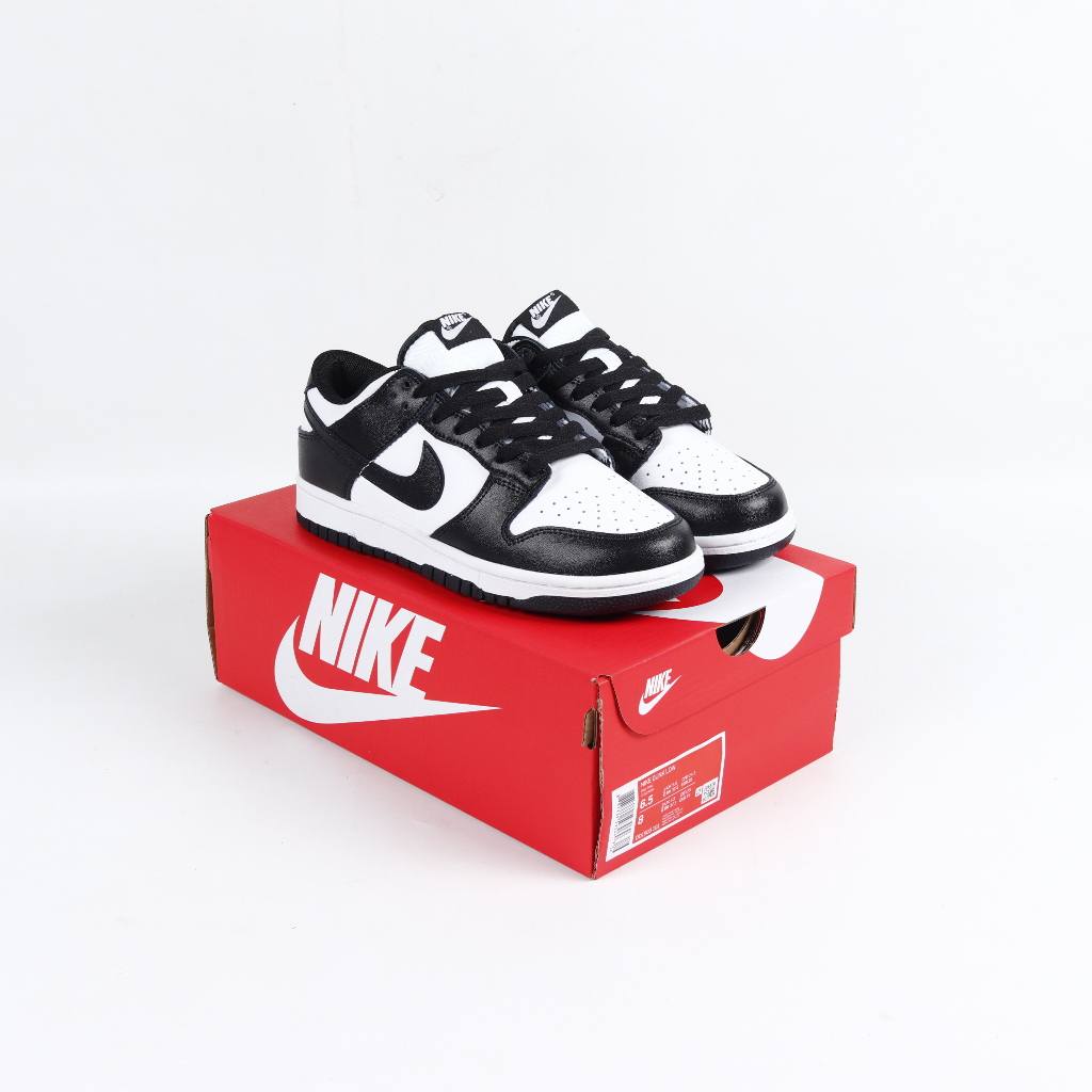100% BNIB Sepatu Nike SB Dunk Low Pro Black White