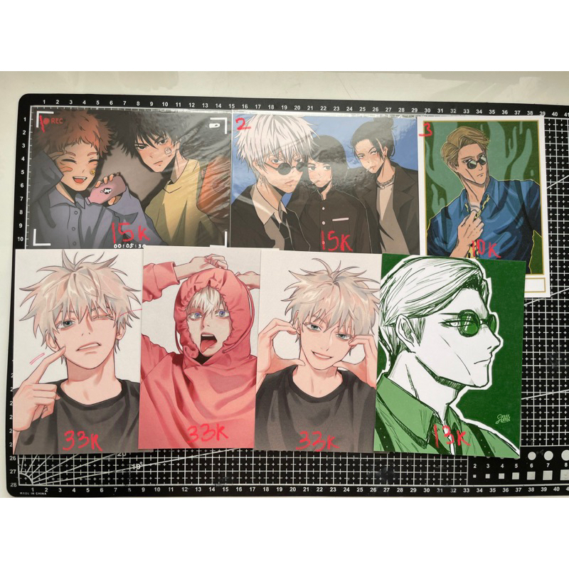 fanart jjk jujutsu kaisen postcard