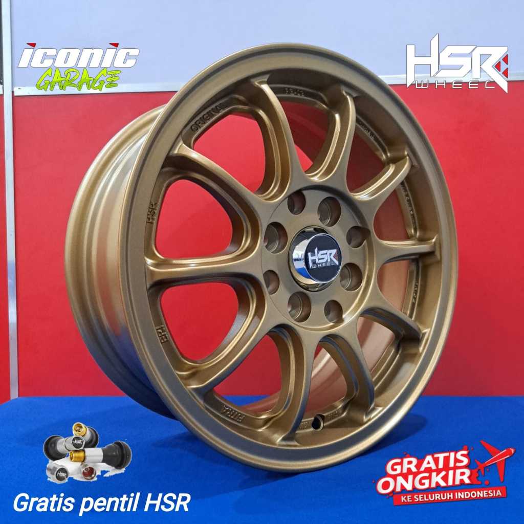 jual velg mobil ring14 hsr fe03 masuk brio,sigra,ayla,agya,calya,xenia toko velg dan ban palangkaray
