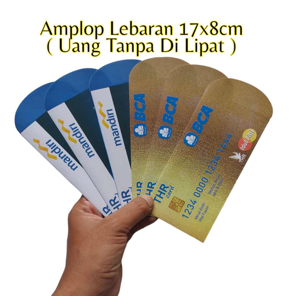

10PCS AMPLOP LEBARAN UKURAN JUMBO TANPA LIPAT UANG
